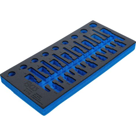 Vassoio Portautensili 1/3 - 3 Compartimenti, In Schiuma Resistente, 408x189x32mm | Per Carri O Officine - Foto 5