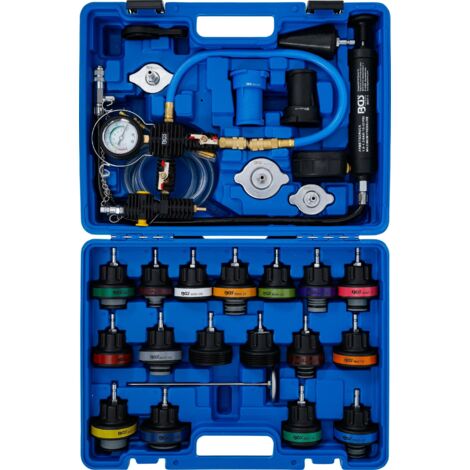 Kit Test Pressione Radiatore | 28 Pezzi | Per Sistema Di Raffreddamento Auto