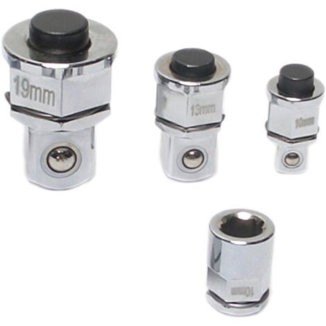 Set Adattatori Per Chiavi A Cricchetto - 4 Pezzi In Acciaio Cromo Vanadio - Foto 4