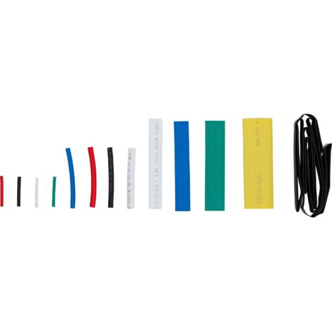 Kit De 415 Mangueras Termorretráctiles Adhesivas Negras - Surtido Completo Para Cables Y Reparaciones