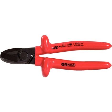 Comprar KNIPEX Tijeras de electricista, dientes finos con cortacables