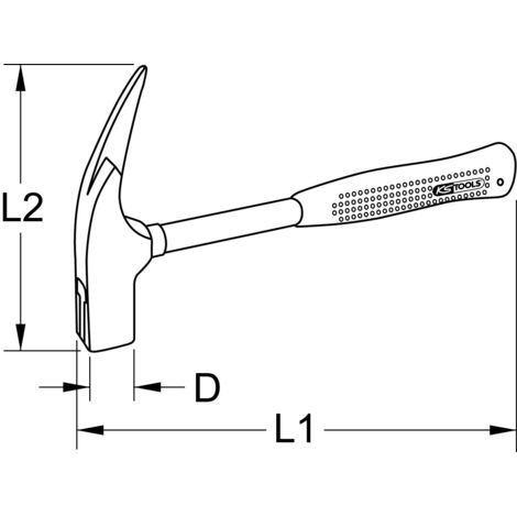 MARTILLO ENCOFRADOR 600 G