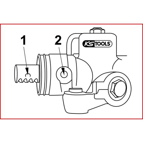 Desmontador Molla Tubo Di Scarico | Attrezzo Per Molla Di Serraggio Collettore Scarico VAG - Foto 8