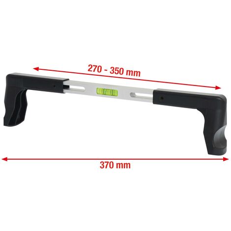 KS Tools 515.3183 Nivel Para Equilibrado De Volante – Ajuste De 270-350 Mm, Para Turismos, Furgonetas Y Camiones