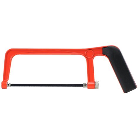 Mini Seghetto Da Traforo Con Manico In Legno - 150mm Per Taglio Metallo, 32 Denti Per Pollice - Foto 2