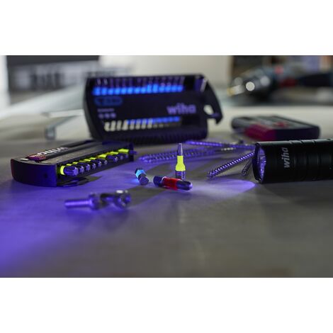 Wiha Juego de bits XLSelector, bits en T de 50 mm Phillips, TORX