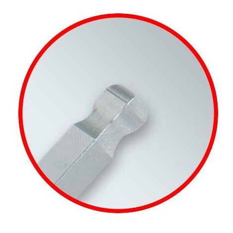 Juego De Llaves Allen Con Cabeza De Bola, Extralargas, 9 Pzs, Red