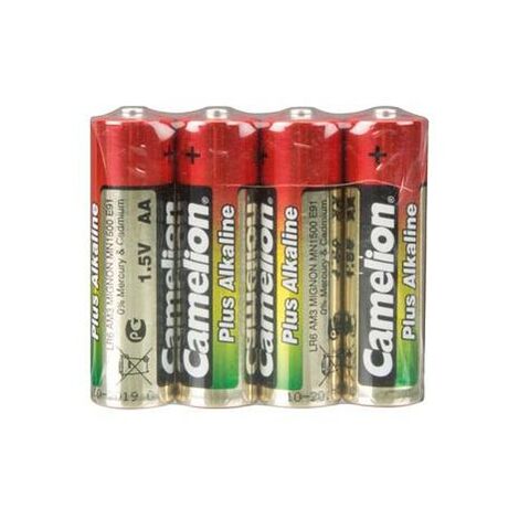 Camelion ALCALINA AA / LR6 1.5 V 2600 mAh (4 uds./embalaje termorretráctil)