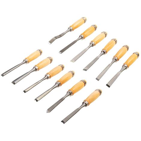Gubias para tallar, 12 pzas 200 mm