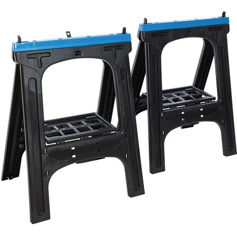 Caballetes para aserrar, 2 pzas 200 kg