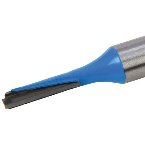 Fresa de corte recto métrica, 1/4" 3 x 12 mm