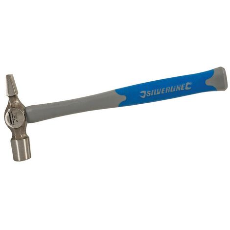 Martello Senza Contraccolpo 1350g - Doppia Testa Intercambiabile (nylon/gomma), Manico In Fibra Di Vetro Antiscivolo, Per Lavori Di Montaggio E Pavimentazione