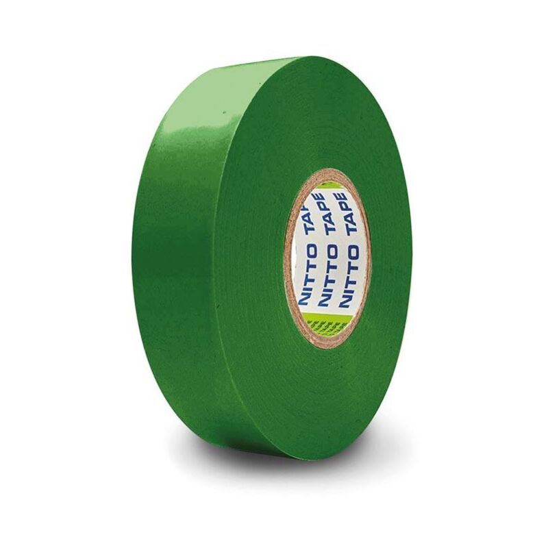 Nitto - INSULATION TAPE - GREEN - 19 mm x 10 m