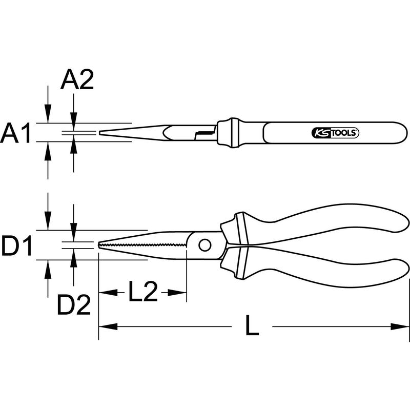 PINZA ISOLATA VDE 1000 V FUMASI UNIVERSALE 210 mm