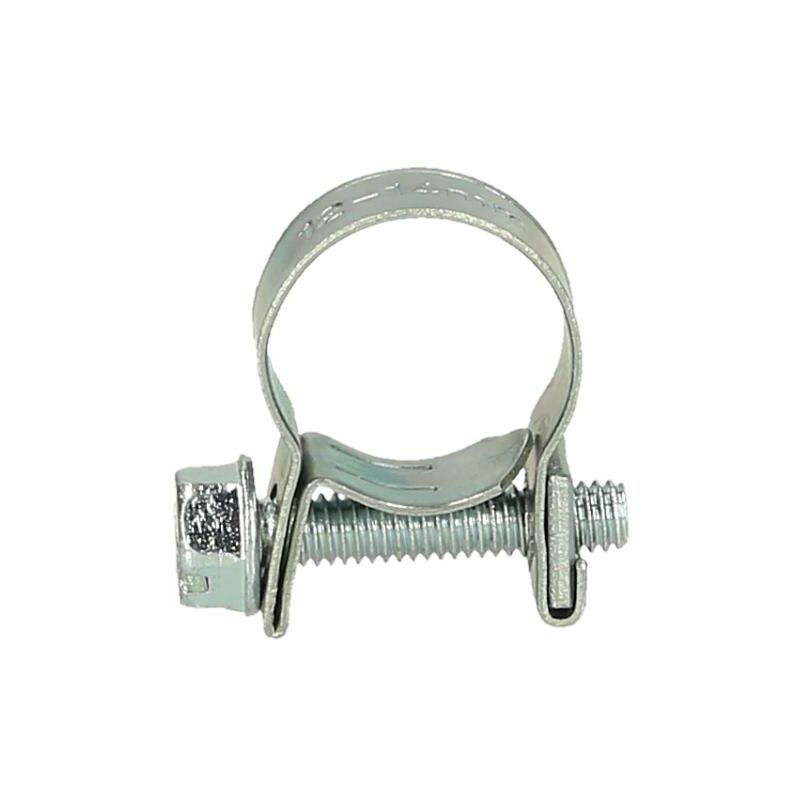 Fascetta stringitubo Mini Clamp 9mm in acciaio W1, serraggio 19