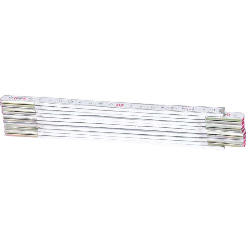 METRO PIEGHEVOLE RIGHELLO IN PLASTICA 1mt SILVERLINE 733241