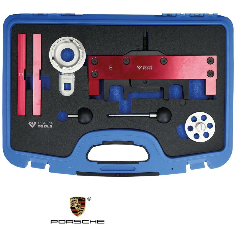 Brilliant Tools Serie di utensili di regolazione per motore per Porsche  911, Cayman, Boxster con motore MA1