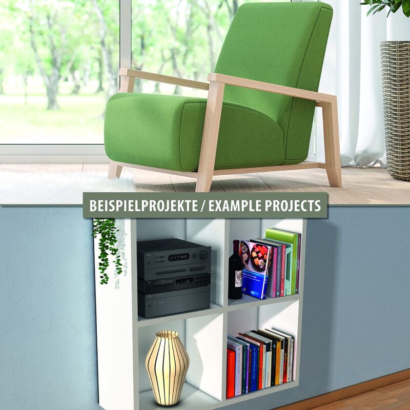 Tasselli In Legno Di Faggio - Scatola Da 1 Kg (circa 725 Pezzi), Dimensioni 8x40 Mm, Qualità DIN 68150 - Foto 7