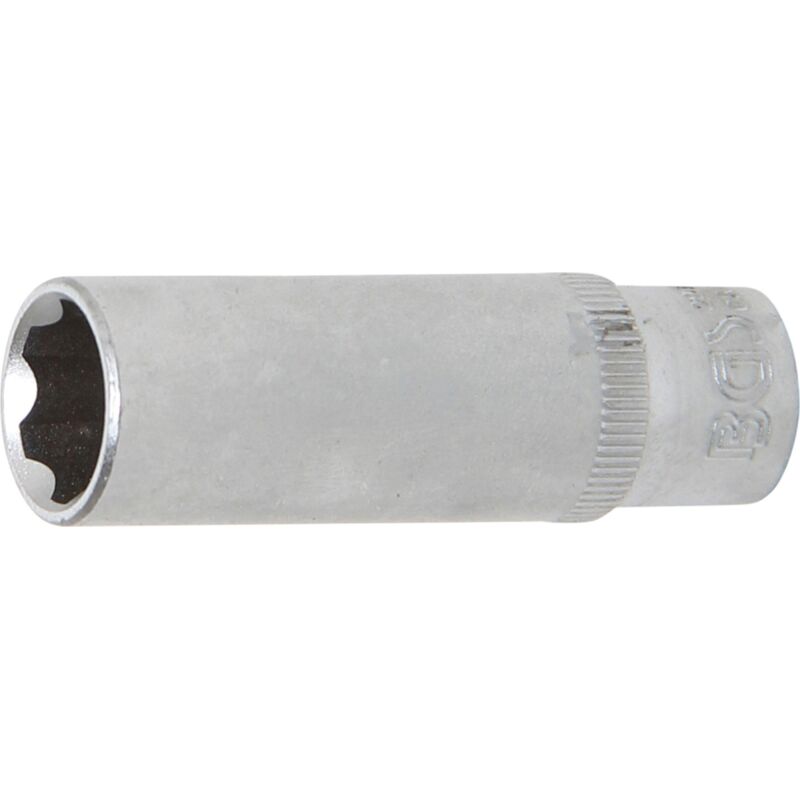 Bussola Per Trasmissione Profonda SUPERTOOL 1/4” – 2 Pezzi Da 8 Mm, Acciaio Cromo Vanadio, Finitura Lucida