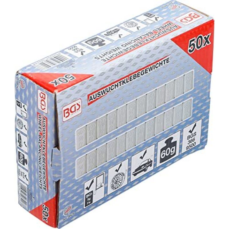 Pesi Adesivi Per Cerchioni Richeer - Rotolo Da 6kg, 1200x5g, Zincato E Rivestito In Plastica - Foto 2