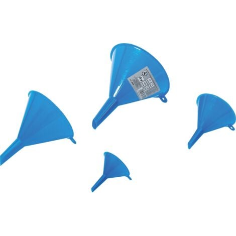 Set Di 4 Imbuti In Plastica Mannesmann - Misure 50/75/100/125 Mm