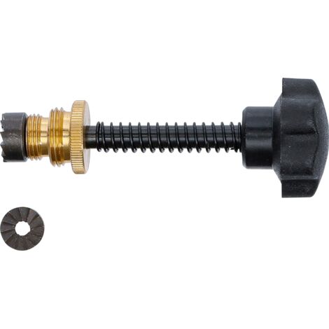 Set Frese KS Tools Per Sedi Rubinetti - 5 Pezzi, Per Filettature 3/8" - 1", In Cassetta Metallica - Foto 5