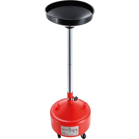 Vaschetta Raccolta Olio 6 Litri Rotonda Con Piattaforma – 3 Pezzi, Per Auto E Moto, Design Impilabile