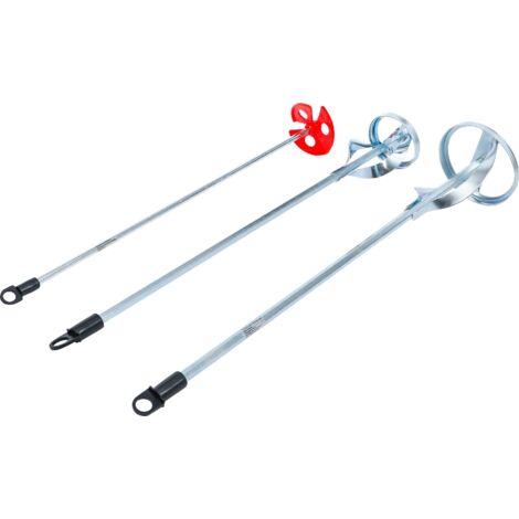 Miscelatore Vernici E Malte Wolfcraft - Per Trapano, Ø 8 Mm, Lunghezza 400 Mm - Foto 2