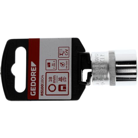 Bussola Esagonale BGS 5205 - 12.5mm (1/2), SW 8mm, Per Avvitatore A Percussione