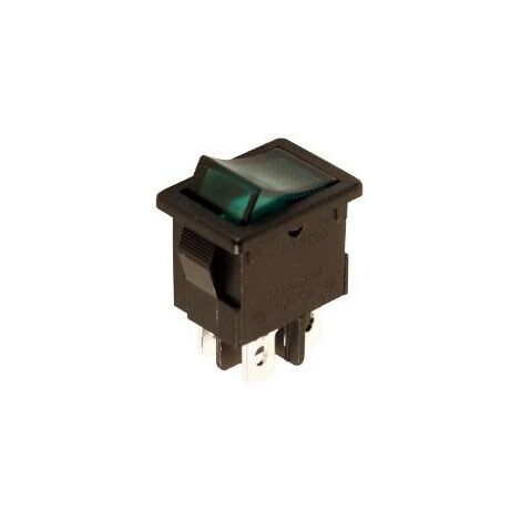 ONGNIUU 4 Pezzi KCD4 Interruttore a Bilanciere, 16A 250V Interruttore