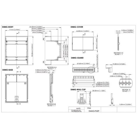 Custodia Metallica Per Quadro Elettrico Newlec – 4 Moduli DIN – Vuota IP40
