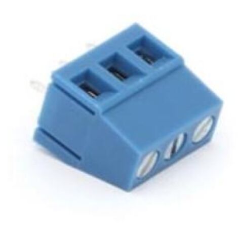 5x Morsetto Connettore A Vite Phoenix 3 Vie Passo 3,81 Mm