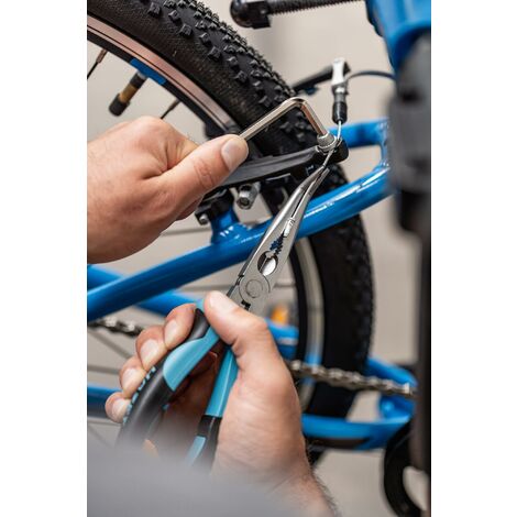 Pinza A Becchi Mezzotondi Hazet 1841A-22 - Lunghezza 165 Mm, Made In Germany, Alta Precisione - Foto 6