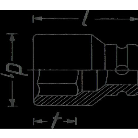 Set Di Prese 3/8 26 Pezzi - Leroy Merlin - Foto 10