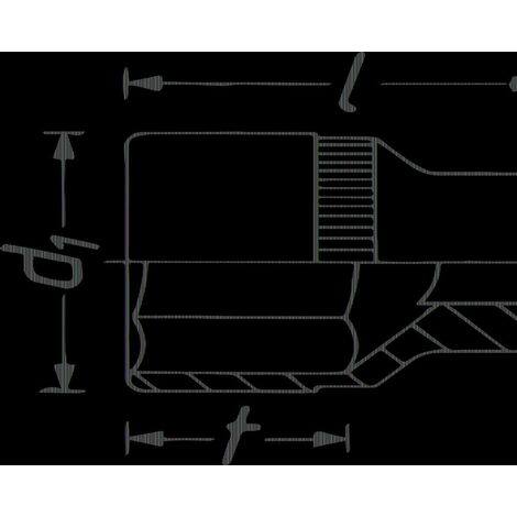 Hazet 900S-E10 Inserto Chiave A Bussola Per Avvitatori Ad Impulso Torx, Nero, Attacco Quadro, Cavo, 12.5 Mm 1/2 Di Pollice