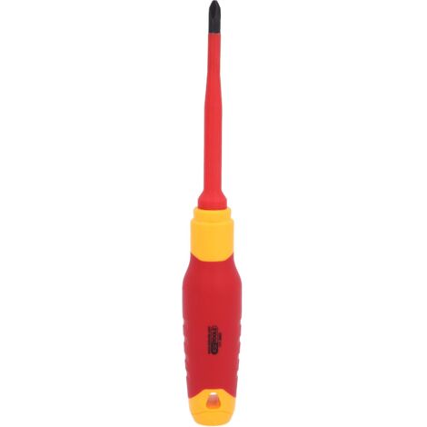 Cacciavite A Croce ERGO VDE KS Tools 117.0532 | PZ0, Isolato 1000V, Impugnatura Bicomponente, Per Elettricisti