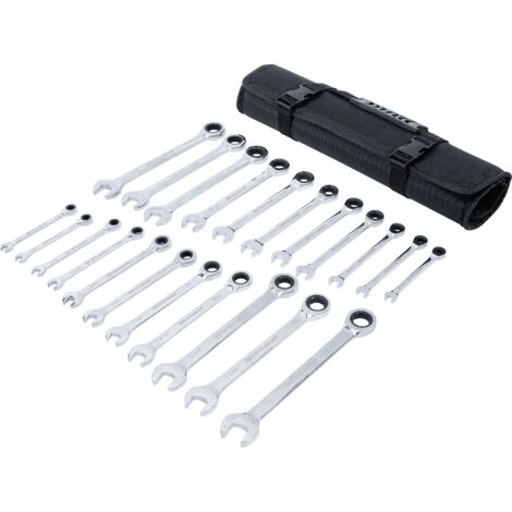Set Di Chiavi Combinate GearWrench 12 Denti SAE/metriche - 14 Pezzi, Robusto E Pratico Per Professionisti E Hobbisti