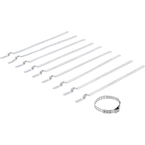 Fascette Per Bulloni In Acciaio Inox ATO - Per Tubazioni, Auto, Giardino, Larghezze Diverse - Foto 10