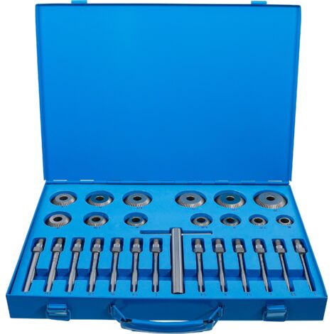 Set Frese KS Tools Per Sedi Rubinetti - 5 Pezzi, Per Filettature 3/8" - 1", In Cassetta Metallica - Foto 13