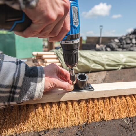 Set Di 50 Manici Per Scope Silverline - Legno Naturale, 1220 X 24 Mm - Foto 2