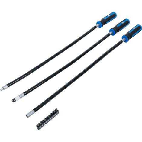 Cacciaviti/portainserti/portabussole/giraviti Flessibili 60 Cm Set 3 Pz - Foto 3
