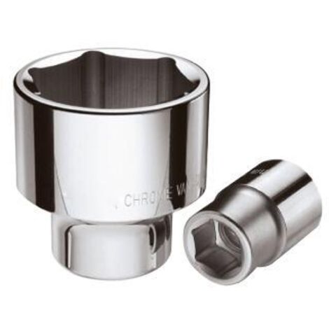 KING TONY Chiave A Bussola 1/4" - 18 Mm, 6/12 Punti, In Cromo Vanadio, Finitura Lucida, Presa Per Meccanica - 2