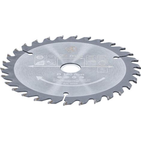 Lama Per Sega Circolare Da 140 X 22,23 Mm, Con 40 Denti TCT, Per - Foto 9