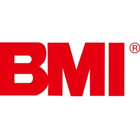 Bmi Livella A Bolla 40 Cm - Precisione 0.5 Mm/m, Modello 696040P - Attrezzo Da Muratore E Fai Da Te