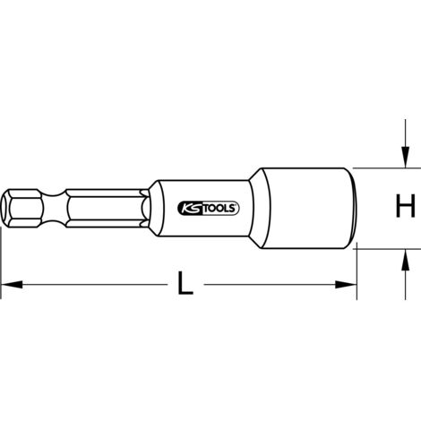 KS Tools Inserto Esagonale 1/4 - 5mm, 25mm Di Lunghezza, Per Avvitatori Manuali O Elettrici - Foto 12