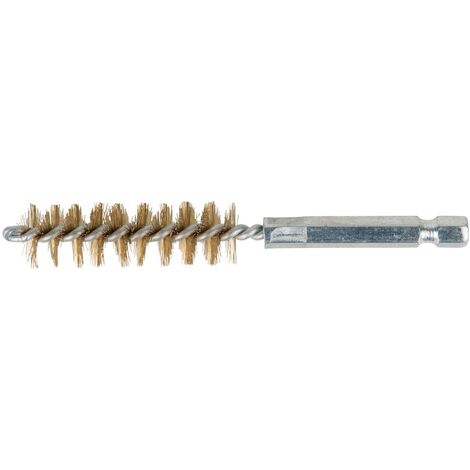 Spazzola In Ottone KS Tools 340.0065, Setole In Ottone, Diametro 10 Mm, Per Pulizia E Lucidatura Professionale