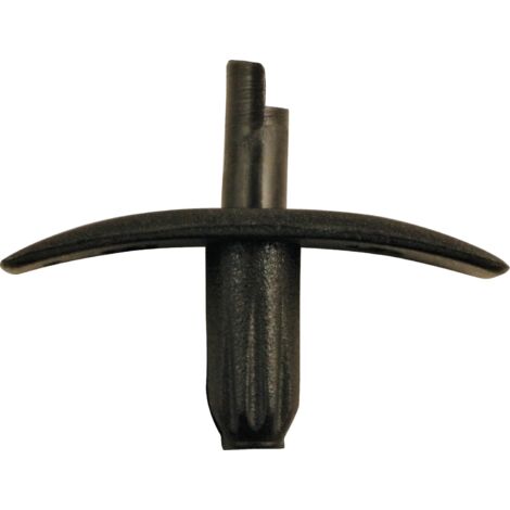 Bulk Hardware BH05111 cavo clip rotonda 9.0 mm, confezione da 50