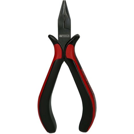 Pinza Precisione KS Tools 500.7022 - Punte Mezzotonde Piegate 130mm - Foto 2