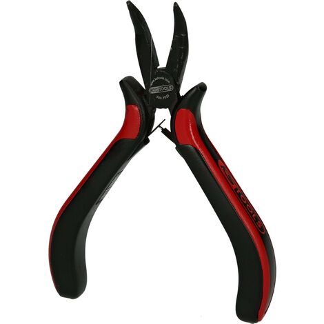 Pinza A Punte Mezzotonde BRILLIANT TOOLS 200mm | Per Lavori Di Precisione In Spazi Stretti