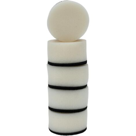 Dischi Lucidatura In Lana 150mm - 6 Pezzi Per Auto, Vetro, Metallo | Compatibili Con Lucidatrici - Foto 3